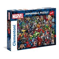 Clementoni legpuzzel Marvel Impossible Puzzle 1000 stukjes - thumbnail