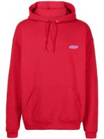 Seven By Seven hoodie ample à logo poitrine - Rouge