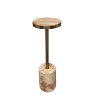 Mody Natuurlijke Versteend Houten Bijzettafel