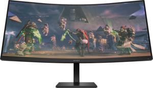 OMEN 34 L 34c WQHD 165Hz Curved gaming monitor WQHD, 165 Hz, HDMI, DisplayPort, Audio, AMD FreeSync Premium