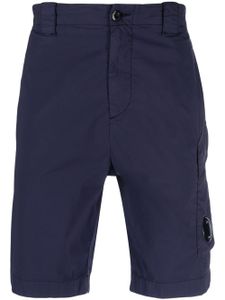 C.P. Company short cargo à détail de verre signature - Bleu