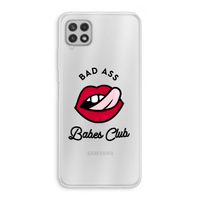 Badass Babes Club: Samsung Galaxy A22 4G Transparant Hoesje