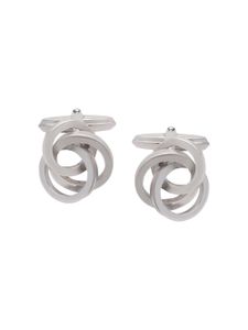 Lanvin boutons de manchette à détail de bague - Argent