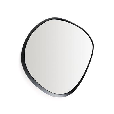 Kave Home Organische Spiegel 'Tebel' 94 x 86cm, kleur Zwart