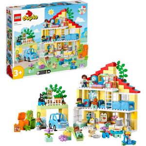 LEGO DUPLO - 3-in-1-Familiehuis constructiespeelgoed 10994