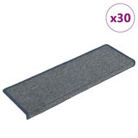 Trapmatten 30 st 65x21x4 cm paars en blauw