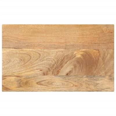Tafelblad rechthoekig 60x20x3,8 cm massief mangohout