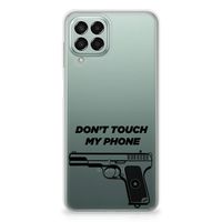 Samsung Galaxy M33 Silicone-hoesje Pistol DTMP - thumbnail