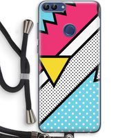 Pop Art #3: Huawei P Smart (2018) Transparant Hoesje met koord