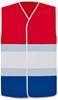 Korntex KX144 National Safety Vest - Red/White/Blue - XXL/3XL