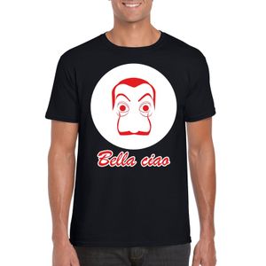 Zwart Salvador Dali t-shirt voor heren