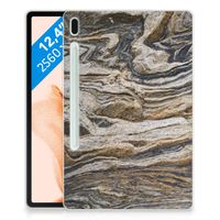 Samsung Galaxy Tab S7FE Tablet Back Cover Steen - thumbnail