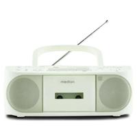 K7 CD Radio - MEDION - FM - 2x3W RMS - Groen