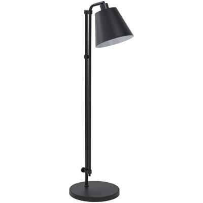 Leen Bakker - Vloerlamp Xemm - - E27 - 110x30xØ25 Cm - Metaal - Zwart