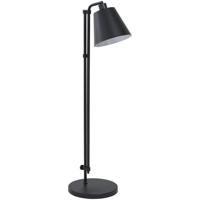 Leen Bakker - Vloerlamp Xemm - - E27 - 110x30xØ25 Cm - Metaal - Zwart