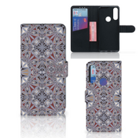 Alcatel 1S 2020 Bookcase Flower Tiles - thumbnail