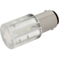 CML Innovative Technologies 1856035W LED-signaallamp Koud-wit BA15d 24 V/DC, 24 V/AC 1400 mcd - thumbnail