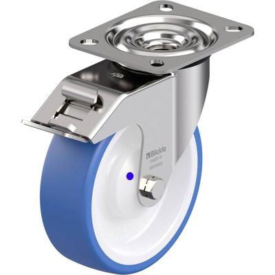 Blickle LEX-POTHS 125XKA-FI RVS zwenkwiel Wieldiameter: 125 mm Draagvermogen (max.): 150 kg 1 stuk(s)
