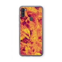 Eternal Fire: Samsung Galaxy A11 Transparant Hoesje