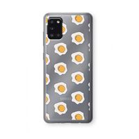 Bacon to my eggs #1: Samsung Galaxy A31 Transparant Hoesje
