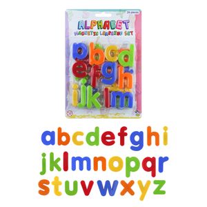 3x setjes Gekleurde magnetische alfabet speelgoed letters 26 stuks 4 cm