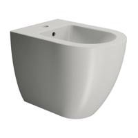 Bidet Sapho Pura 36x55 cm Mat Licht Grijs Bidet Sapho Pura 36x55 cm Mat Licht Grijs