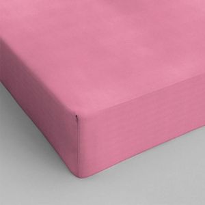 Dreamhouse Hoeslaken - Katoen 160 x 220 cm, Kleur: Roze