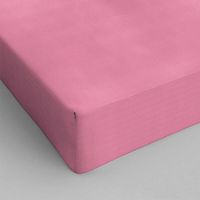 Dreamhouse Hoeslaken - Katoen 90 x 220 cm, Kleur: Roze