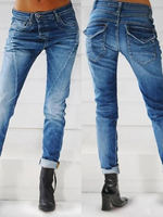 Blue Denim Shift Jeans Jeans