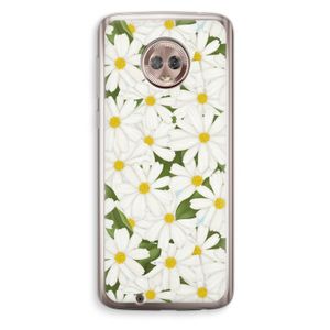 Summer Daisies: Motorola Moto G6 Transparant Hoesje