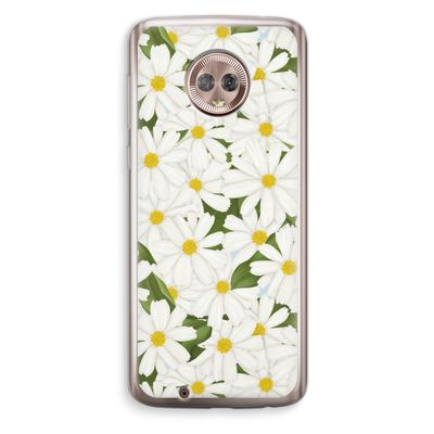 Summer Daisies: Motorola Moto G6 Transparant Hoesje
