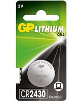 GP CR2430 knoopcel batterij - 5 stuks - thumbnail