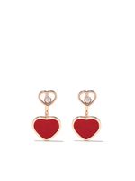 Chopard boucles d'oreilles en or rose 18ct Happy Heart Chopard boucles d'oreilles en or rose 18ct Happy Heart