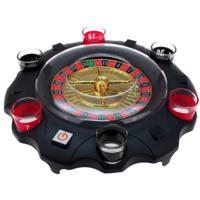 Roulette drankspel - kunststof - elektrisch wiel - shots - casino spel