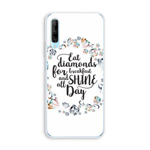 Diamonds: Huawei P Smart Pro Transparant Hoesje