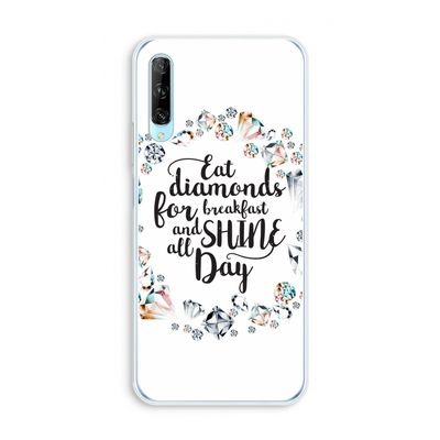 Diamonds: Huawei P Smart Pro Transparant Hoesje