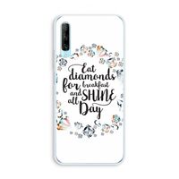 Diamonds: Huawei P Smart Pro Transparant Hoesje