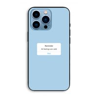 Reminder: iPhone 13 Pro Max Biologisch afbreekbaar hoesje
