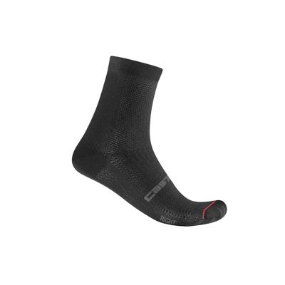 Castelli Espresso 12 sock zwart unisex