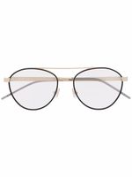 BOSS lunettes de vue à monture ronde - Noir