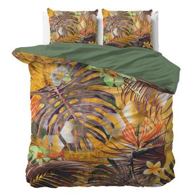 Dreamhouse Dekbedovertrek Nature Fusion Yellow-2-persoons (200 x 200/220 cm)