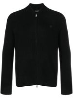 J.Lindeberg cardigan Yousin à patch logo - Noir - thumbnail