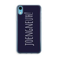 Joengneuh!: iPhone XR Transparant Hoesje