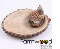 Farmwood Animals Voederschaal Met Egel 16,5x15x6,5cm - thumbnail