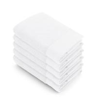 Set van 5 Walra baddoeken soft cotton wit 50x100 cm