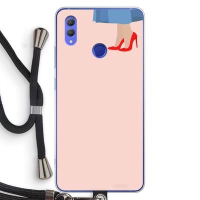 High heels: Honor Note 10 Transparant Hoesje met koord