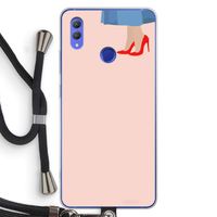 High heels: Honor Note 10 Transparant Hoesje met koord