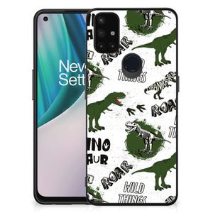 Dierenprint Telefoonhoesje voor OnePlus Nord N10 5G Dinosaurus