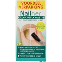 Nailner Kalknagelkwastje 2-in-1 voordeelverpakking
