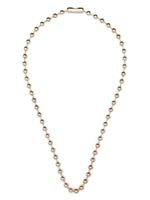 Takahiromiyashita The Soloist collier en maille boule - Argent